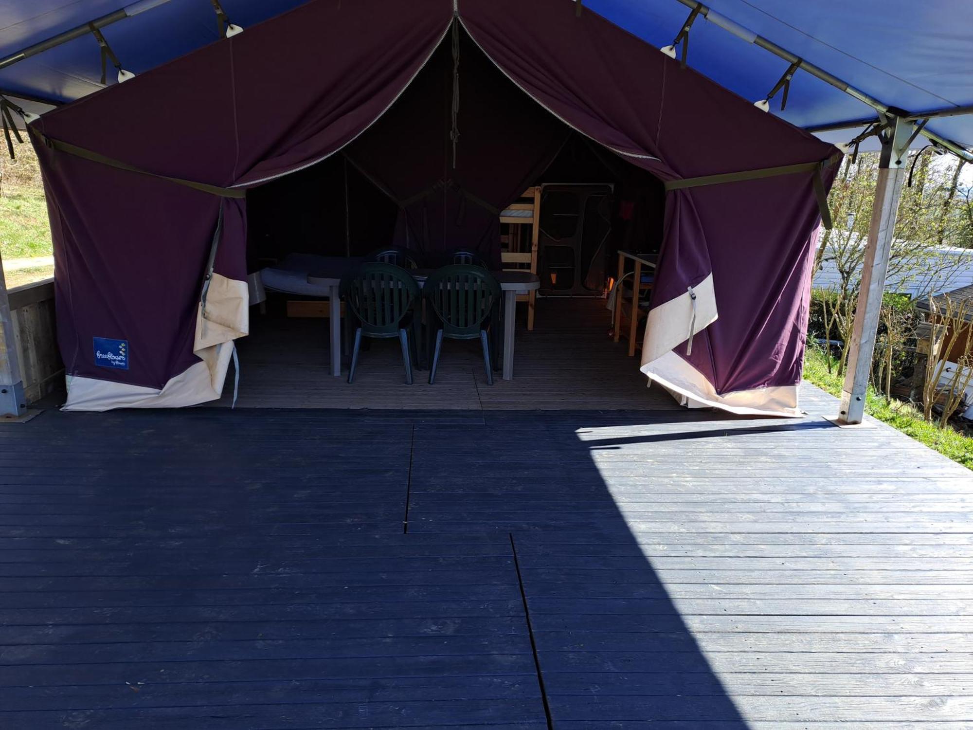 Camping Le Bois Jahan Brunelles Bagian luar foto